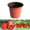50/100 Pcs 9/10/12CM Plastic Garden Patio Plant Flower Pot Bottom Holes Resuable