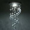 Modern Chandelier Acrylic Crystal Light Shades Droplet Ceiling Lampshade Pendant