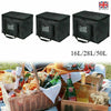 Large Food Delivery Insulated Bags Pizza Takeaway Thermal Warm Cold Bag Ruck FD
