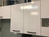 800 Kitchen Cabinet Unit Wall 2 Door Cupboard 80cm White Low Gloss Matt Junona