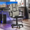 Racing Gaming Office Chair Executive Swivel Home Recliner Leather Computer Desk