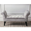 Retro Velvet Armchair Single Chair Living Room Sofa Bedroom Furniture Pink/Grey
