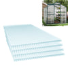 4mm Polycarbonate Panel Greenhouse Sheet Walk In Garden Greenhouses Cover Clear