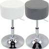 1/2x BarStools Bar Chairs Breakfast Stools for Kitchen Leather Adjustable Swivel