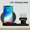 3 in 1 Wireless Charger Stand Charging Dock Stand for iPhone 11 XS XR 8 AirPod