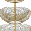 3 Tier Metal Fruit Bowl Basket Display Storage Holder Stand Vegetable Cakes Rack