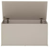 Panama Ottoman Storage bench Unit Grey ideal for bedding and blankets