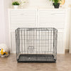 Dog Cage Metal Wire Cat Rabbit Puppy Carrier Crate Kennel Indoor Outdoor Cage