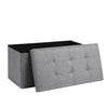 Ottoman Storage Seat Stool Trunk Toy Chest Bedding or Blanket Box Folding Bench