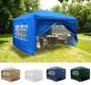 3x3m 3x6m Pop Up Gazebo Waterproof Garden Marquee Tent Canopy Heavy Duty W/Sides