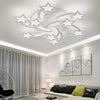 Aluminum LED Ceiling Lamp Ring Light Chandelier Lights Fixture Living Bedroom