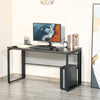 Industrial Large Computer Desk Metal Writing Table PC Laptop Workstation Rustic