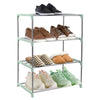 3-8 Tier Shoe Rack Stand Storage Organiser Lightweight Compact Space Save Shelf