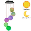 Solar LED Garden Wind Chimes Outdoor Color Changing Lights Tree Hanging