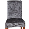 1/2/4/6pcs Crushed Velvet Dining Chair Covers Stretch Protective Slipcover Home