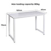 Office Home PC Computer Desk Writing Study Table Workstation Shelf Furniture UK