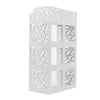 Large 4 Tiers Shoe Rack Storage Shelf Display Stand Organiser Unit Cabinet White