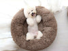 Pet Dog Cat Bed M/L/XXL/3XL/4XL-sized Luxury Shag Warm and Fluffy Donut Cushions