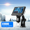 4.3"1000X HD LCD Monitor Electronic Digital Video Microscope 8LED Magnifier UK