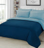 Plain Duvet Cover & Pillowcase Reversible Bedding Set or Fitted Sheet