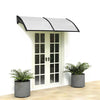 Front Back Door Canopy Awning Rain Snow Cover Roof Shelter Outdoor Porch Patio