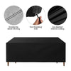 Heavy Duty Garden Patio Furniture Table Cover for Rattan Table Cube Outdoor Set
