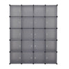 Modern 20-Cube DIY Wardrobe Cupboard Closet Cabinet Organizer Storage Furniture
