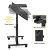 Adjustable Portable Laptop Table Stand Lap Sofa Bed Tray Folding Computer Desk