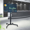 Mobile TV Cart Floor Stand Mount Home Exhibition Trolley Television for 23"-55"