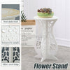 UK White Round Coffee Tea Side End Tables Rack Stand Modern Furniture Room Decor