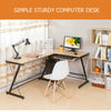 L Shaped Density Board Computer Desk Home Office Laptop PC Table Workstation UK