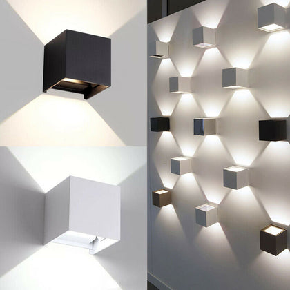 IP65 Sconce Light Outdoor LED Wall Lamp Garden Corridor Balcony Up Down Lighting