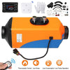 UK Air Diesel Heater LCD Monitor Remote Control Silencer Trucks Boat Car 8KW 12V