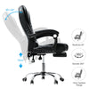 Luxury Office Computer Massage Chair Gaming Swivel Recliner Leather Executive