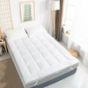 Super Soft Duck Feather 5cm Thick Mattress Topper Extra Deep All Sizes Available
