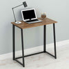 Folding Computer Desk Wooden Foldable Study Table Laptop PC Table Home Office