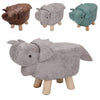 Animal Footstool Stool Rhinoceros Elephant Triceratops Dog Puppy Calf Fawn Chair