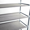 Shoe Rack 10 Tier Cabinet Storage Organiser Stand Shelf 30 Pairs Dustproof Grey