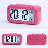 UK Digital LCD Snooze Electronic Alarm Clock with LED Backlight Light Control