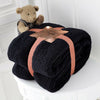 Teddy Bear Top Fleece Cuddly Throw Soft Warm Large Sofa Bed Blanket King Double