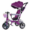 4 in1 Baby Kids Trike Tricycle 3-Wheel Pedal Bike Girls Boys Push Along Stroller