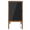 LED Light Advertising Message Writing Board A Board Pavement Sign Display Stand