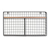 Large Metal Wire Shelf Rack Wall Floating Basket Display Storage Holder Unit