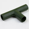 Plastic Structure Connectors Green Outdoor Garden Greenhouse Pole Joints Adapter