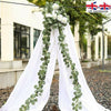 200CM Artificial Eucalyptus Garland Greenery Home Decor Hanging Rattan Wedding