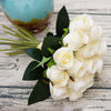 18 Heads Silk Rose Artificial Fake Flower Bouquet Bride Wedding Party Home Decor