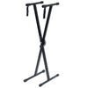 Electronic Piano Single X Stand Music Keyboard Standard Rack Adjustables Height