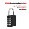New Weatherproof Security Padlock Outdoor Heavy Duty 4-Digit Combination Lock UK