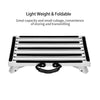 Aluminium Foldable Working Ladder Lightweight Platform Step Stool RV Trip Tool