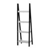 4 Layers Ladder Shelf Corner Shelving Unit Floor Standing Bookcase Rack Whatnot